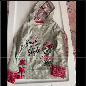 New Disney Minnie Mouse Sweater size XXS (4)